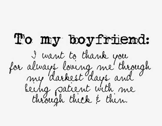 Cute Things To Tell Your Boyfriend Love Quotes Sayings With Images