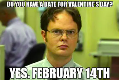 Question on Valentine’s Day